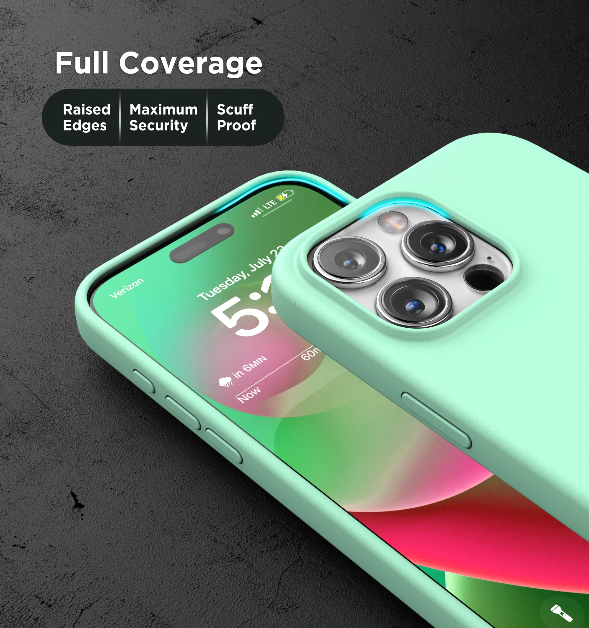 Amazon.com: ENCASED Compatible with iPhone 16 Pro Max Silicone